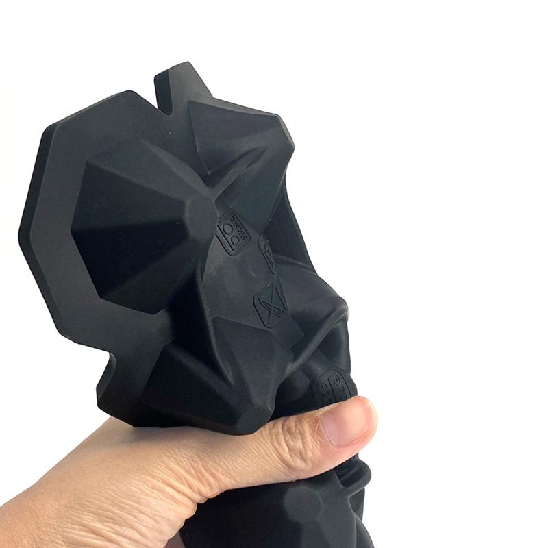 Lebensmittelechtes Silikon 3D Eiswürfelform Gefrierschrank Zarte Diamantkugel Eisformen für Whiskey und Cocktails DIY Eiskunst