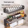Punch-Free Multi-functional Kitchen Storage Rack