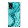 For TCL 501 Case Original Soft Silicone TPU Phone Cases Back Cover For TCL501 Scenery Shockproof Marble Painted Bumper Cute Etui