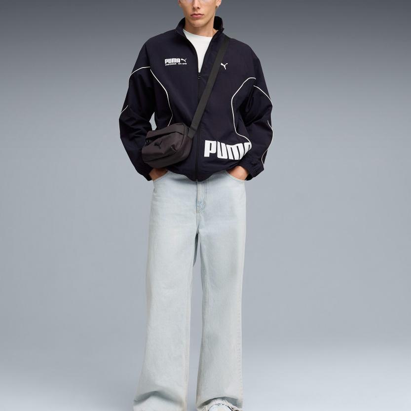 Puma Woven Sport Relaxed Color Block Jacket Men jackets 694202-16