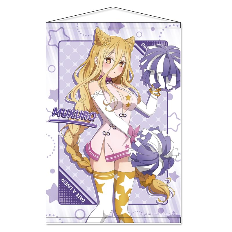 

Date A Live IV Rokukui Hoshimiya Original Illustration B2 Tapestry Cheerleader