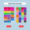 72-Color 2.6mm & 48-Color 5mm Fuse Beads Refill Set for DIY Handmade Educational Projects