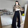 Women's Gray Mid-Length Trench Coat - 2025 Spring Autumn, Korean Petite Design, British Style