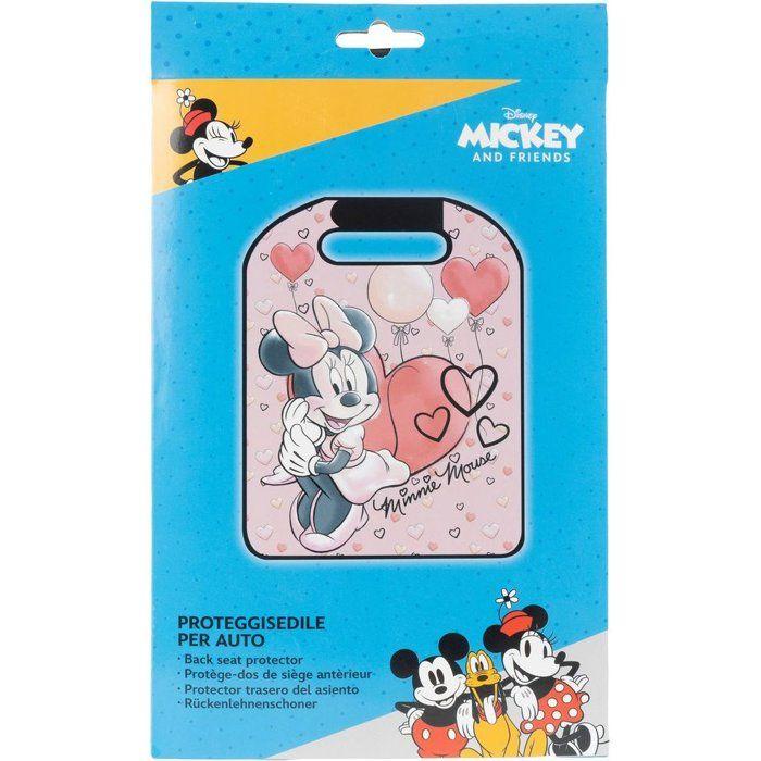 Protection de Siège Auto - TATAWAY - Minnie Mouse - PVC - Fixation Velcro - 45x56 cm