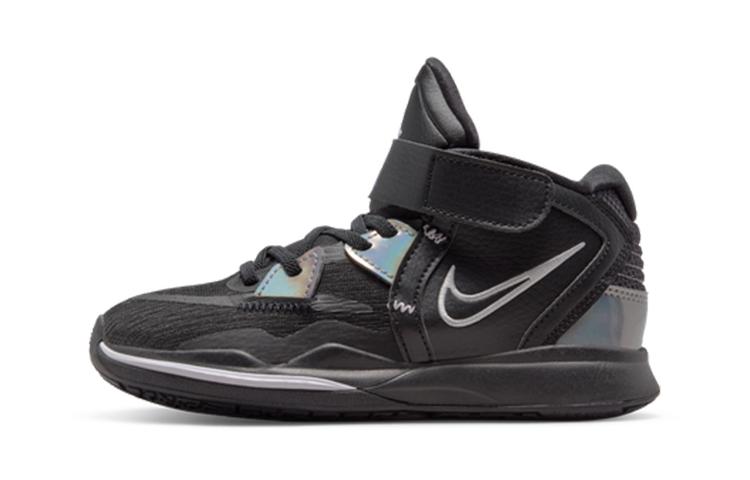 Nike Kyrie 8 Infinity Abrasion Resistant Mid top Children s Basketball Shoes Black Children Aged 3 7 Years Old DD0332-005 28