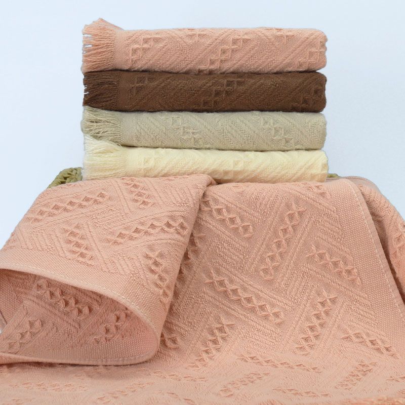 3pcs Gauze Towel Face Towel for Adults Home Use In Japanese Style Tassel Full Cotton Adult Face Towel and Hand Towel for Men and Women Couples