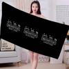Abstract Art Bicycle Brompton Microfiber Beach Towel Absorbent Quick dry Soft Yoga Swimming Resort Mountain Climbing Towel