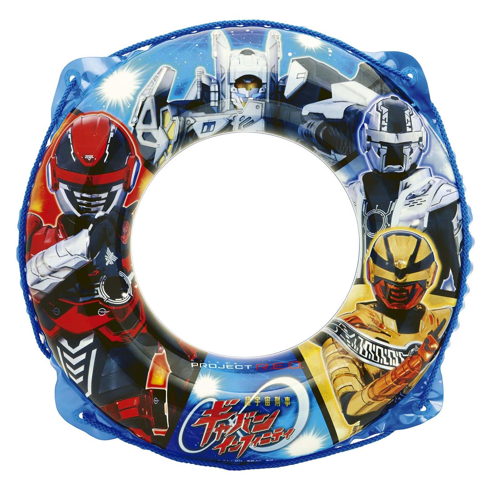 Igarashi Space Sheriff Gavan Infinity Inflatable Ring 55cm (with rope) AEE-55A Inflated inner circumference of the inflatable ring is approximately