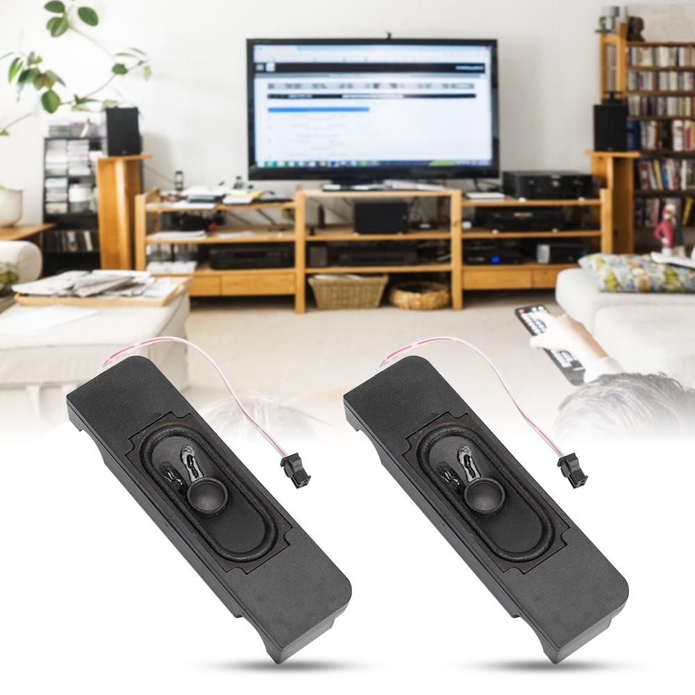 1 Pair 8 Ohms 10 Watts 40MM Dual Internal Magnetic Horn Mini Portable Audio Speaker