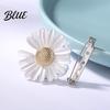 Scarf Fastener Button Large Chrysanthemum Alloy Silk Anti-rust Accessory Buckle