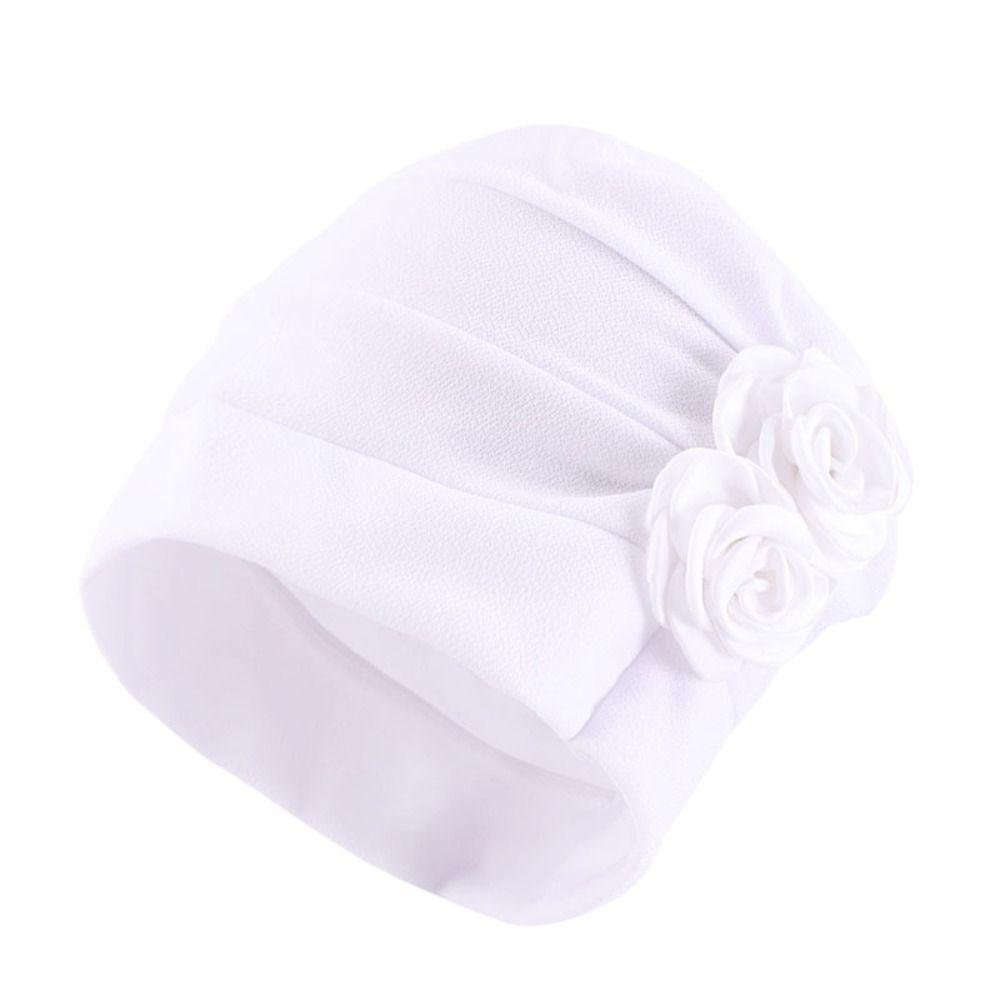 Soft Fabric Turban Cap Hair Loss Friendly India Cap Bandana Fashion Hijab Cap Daily Wear