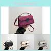 Schicke Retro Kleine Umhängetasche Stilvolle PU-Leder Handtasche für Damen