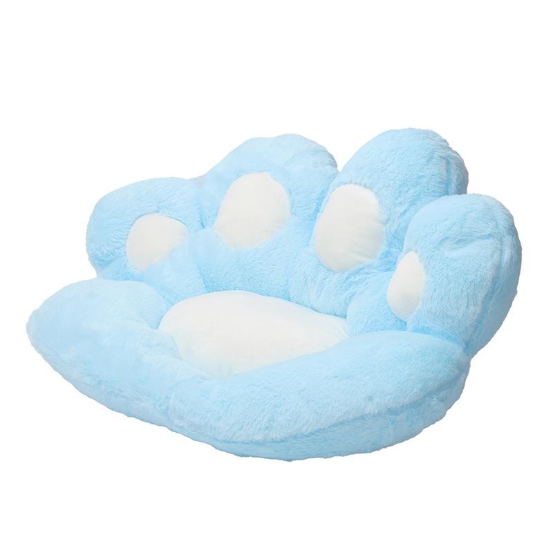 Adorable Cat Paw Plush Seat Cushion for Home & Office