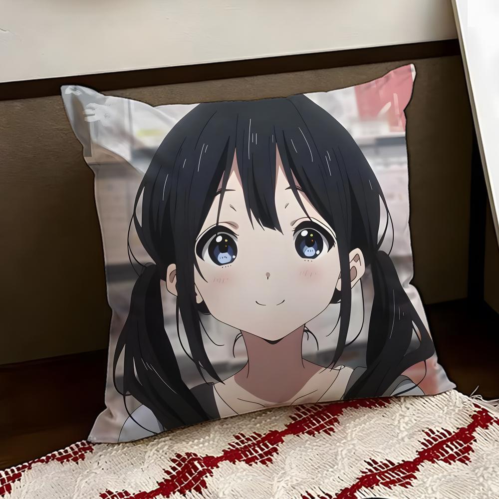 Anime TTamako MMarket Cushion Cover Reversible Soft Durable Pillow Cover Home  Car MultiScene Use for Daily Comfort
