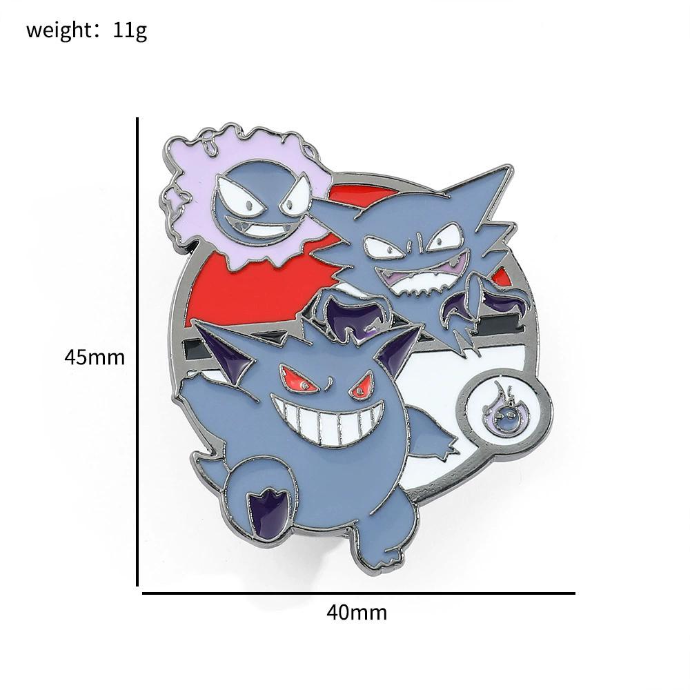 Pokemon Cute Enamel Pin Badges Funny Anime Lapel Pins for Backpack Men Brooch for Clothes Pins Accessories Gifts