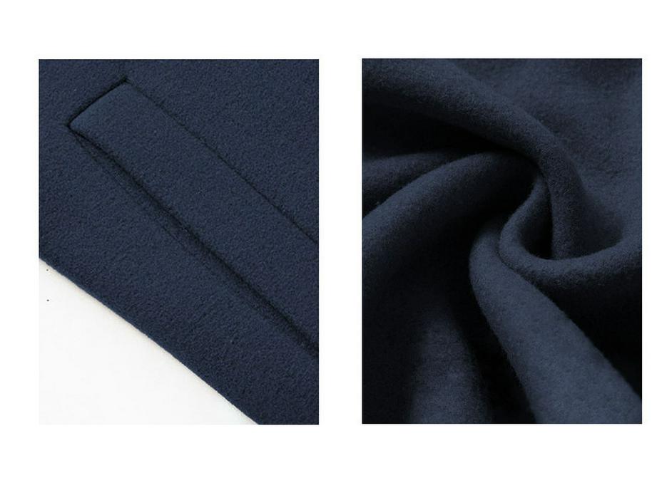 2024 Fall/Winter Hooded Faux Two-Piece Mid-Length Woolen Coat - Thick and Warm
