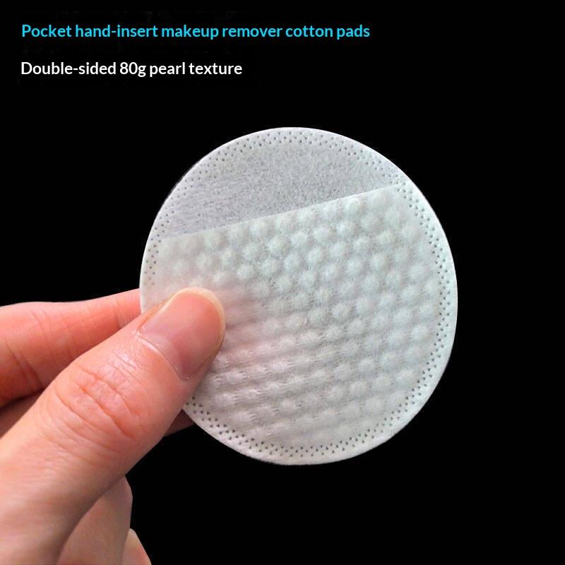 120pcs Soft Cotton Wipe Pads Disposable Ideal for Lightweight Makeup onesize
