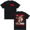 Anime Baki The Grappler Tshirt Hanma Yujiro Gym Short Sleeve Tshirts Unisexs Women Oversized Cotton Casual Tee Shirts Streetwear