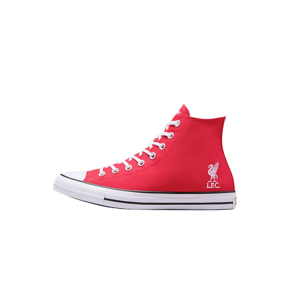 Liverpool F.C. X Converse Chuck Taylor All Star High The Next Generation Unisex Sneakers Red Tomato White A07260C