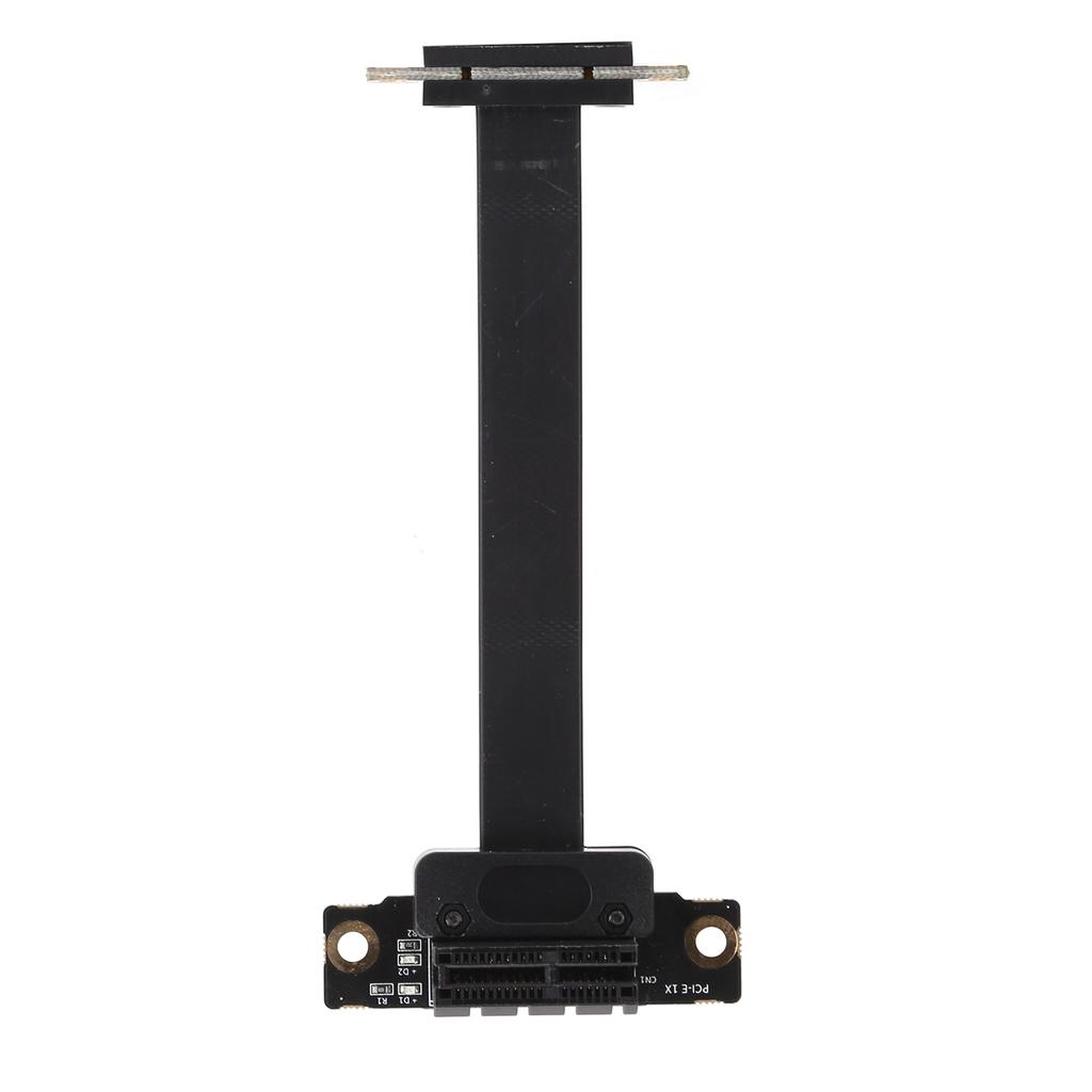 Extension Cable PCIE 1X Dual 90 degrees  Network Adapter with LED Indication Gen3 8Gbps