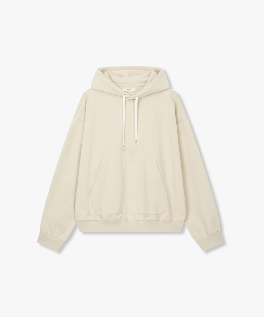 [Men] Back Graphic Pigment Hoodie Sweatshirt_Beige 9156122115