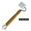 Professional Penny Roller Tool Multipurpose Seam Roller Efficient Wood Seam Roller Easy to Carry for Roofing & Welding