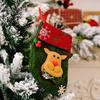 Christmas Stocking Hanging Pendant Christmas Santa Bag Candy Tree Xmas Mini Hanging Sock Decor Stocking Home Decor
