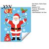Reusable Static Stickers for Christmas Santa Claus Window Clings, Glass with Snowflake Bear Story Scene Bell Patterns, Removable No?Glue Holiday
