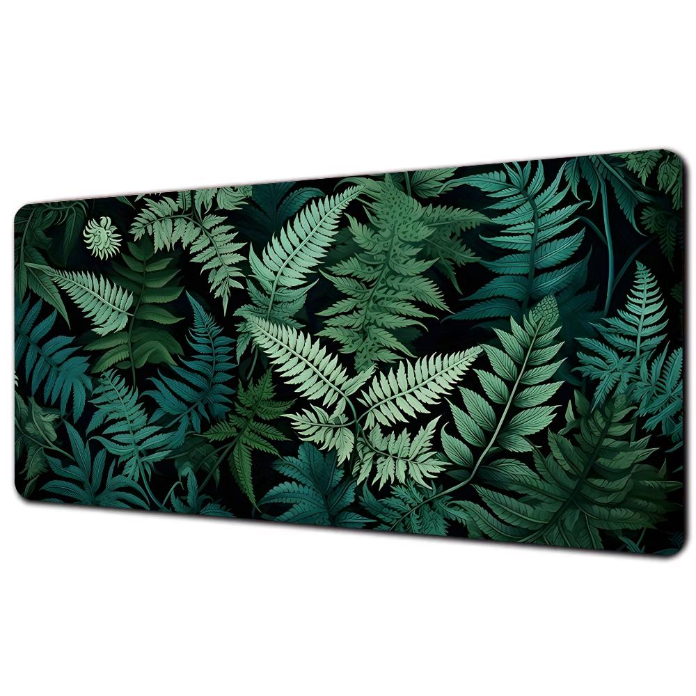Green plant Mouse Pad Mousepad Large Abstract Mouse Pad Gaming Deskmat With Lockedge Office Nonslip Carpet