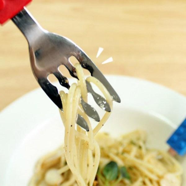 Oxford Block Stainless Steel Spoon + Fork + Chopsticks + Case Set, Blue, 1 Set, Korean Popular Tableware