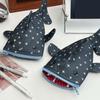 Kawai Shark Pencil Case, Large Capacity Multi-functional Stationery Box, Creative Ins Style Pouch For Boys & Girls School Supply