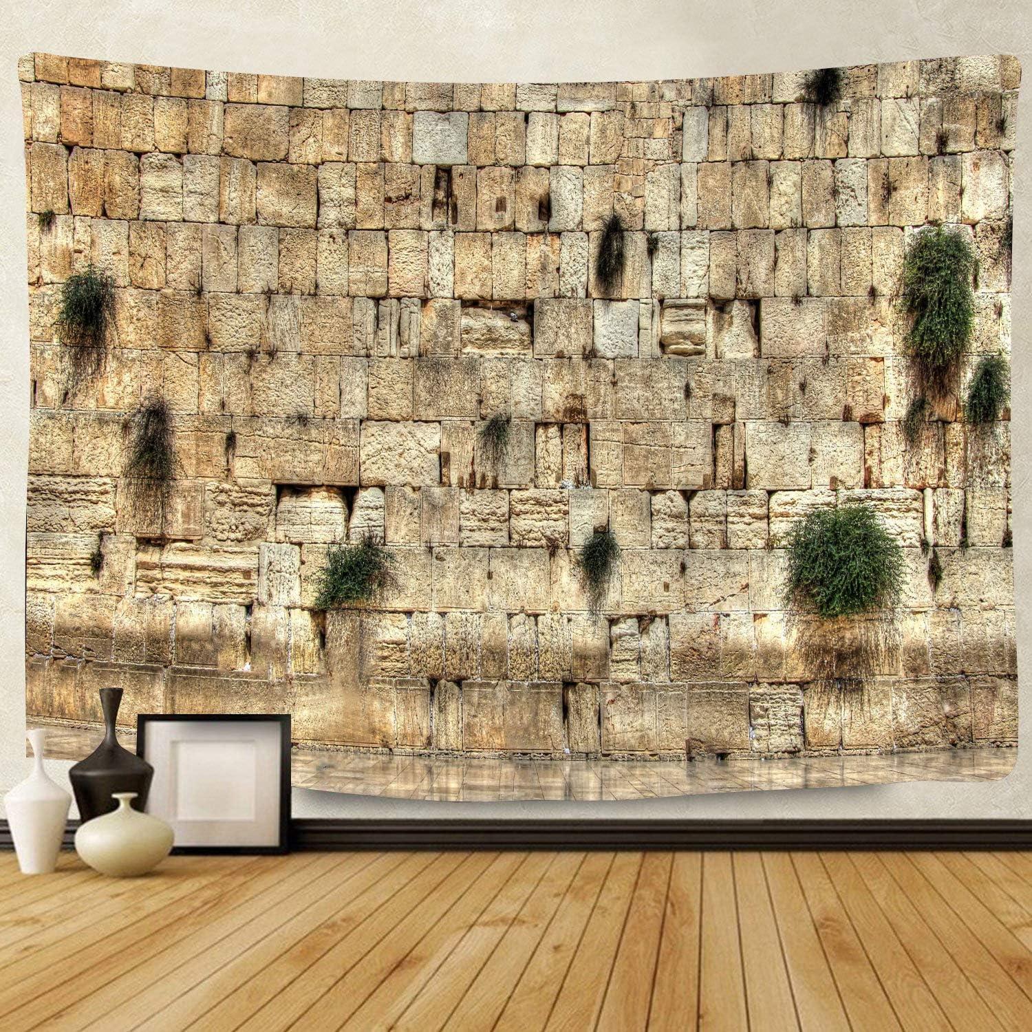 Tapestry f fun soul western wall city of Jerusalem 75x100
