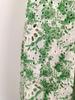 Vietnamese Designer Floral Embroidered Suspender Dress & Slim Split Long Skirt Set