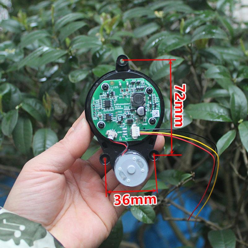 1Pcs Robot Parts 360 Degree Lidar Ranging Module For Sweeping Robot Rotating Scanning Radar Composition