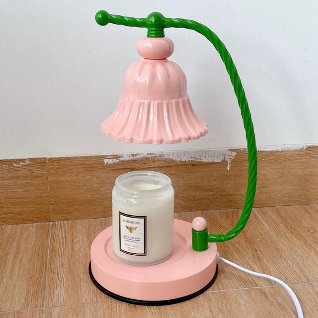 Candle Warmer Lamp Dimmable Smokeless Romantic European Style Metal Candle Melting Table Lamp for