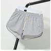 Women's Elastic Waist Wide Leg Shorts Loose Fit Streetwear Yoga Running Sweat Shorts