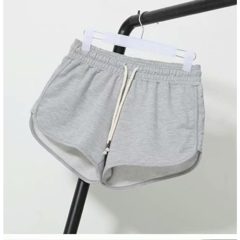 Women's Elastic Waist Wide Leg Shorts Loose Fit Streetwear Yoga Running Sweat Shorts