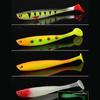 5 Stück Weicher Schwimm-Angelköder 12cm Jig Wobbler Angelköder Swimbaits Paddelschwanz Künstliche Köder Angelzubehör
