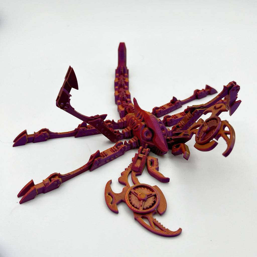 3D Printed Scorpion Toy Movable Toy, With Movable Joints, 3D Printed Toy Decoration, Stress Relief, Movable