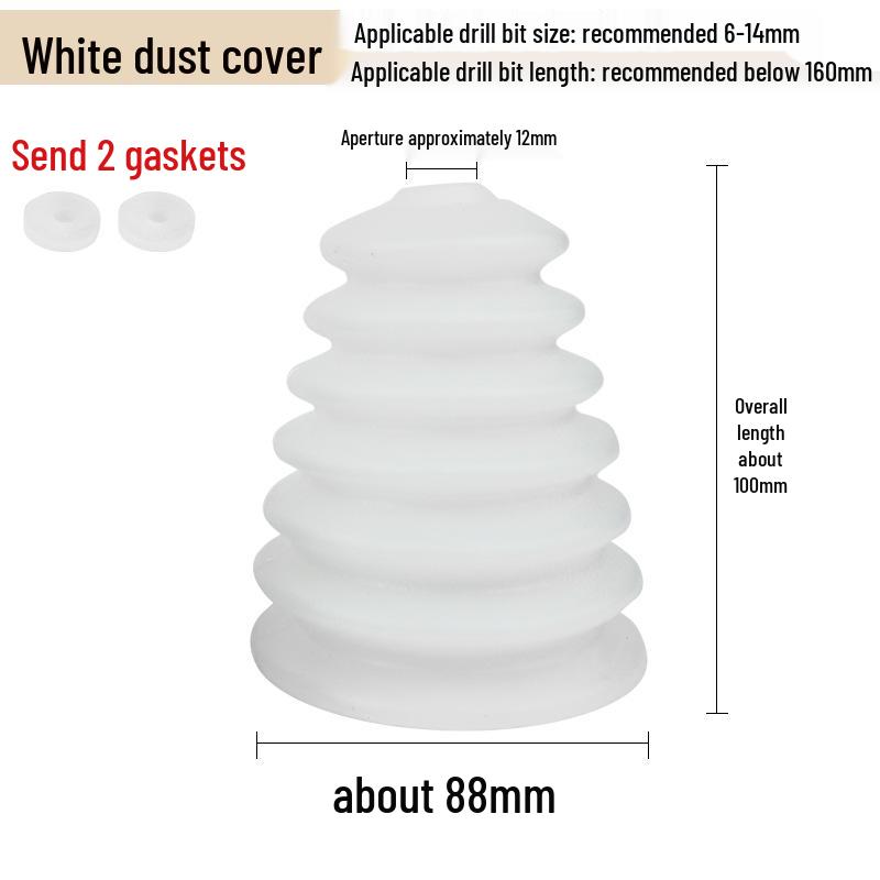 Electric Hammer and Drill Dust Cover Shield – Dust Collector Bowl for Household Tools