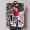 Messi Futebol Ronaldo Pôster de Metal Arte de Parede Personalizada Placas de Lata Retrô Vintage para Man Cave Decoração de Garagem Quarto Wand Deko