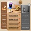 Tycoon Gold Rotating Wooden Base Phone & Tablet Stand