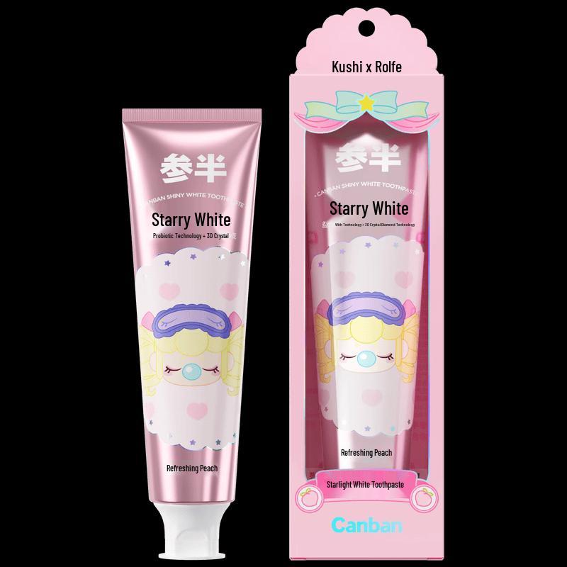 Sanban SP3 Ruolai Peach Bubble Whitening Toothpaste