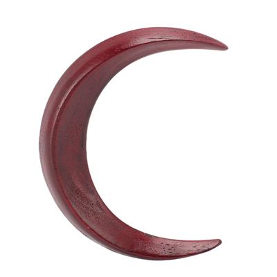 Moon Hair Fork Wooden Moon Hairpin Stylish All Matching Carved Hair Stick Exquisite Decorative Hair