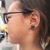 4Pcs Unisex Magnetic Slimming Acupoints Stimulating Jewelry Ear Stud Earrings