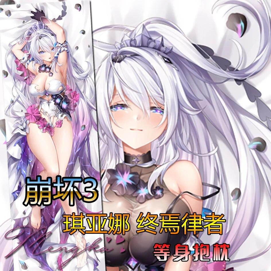 

Аниме Honkai Impact 3 Kiana Kaslana Theme Косплей Dakimakura Hug Body Pillow Чехол Игра Постельное белье Декор Подарки MK