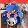 Zootopia Bunny Judy Ears Big Face Package Cartoon Plush Student Backpack