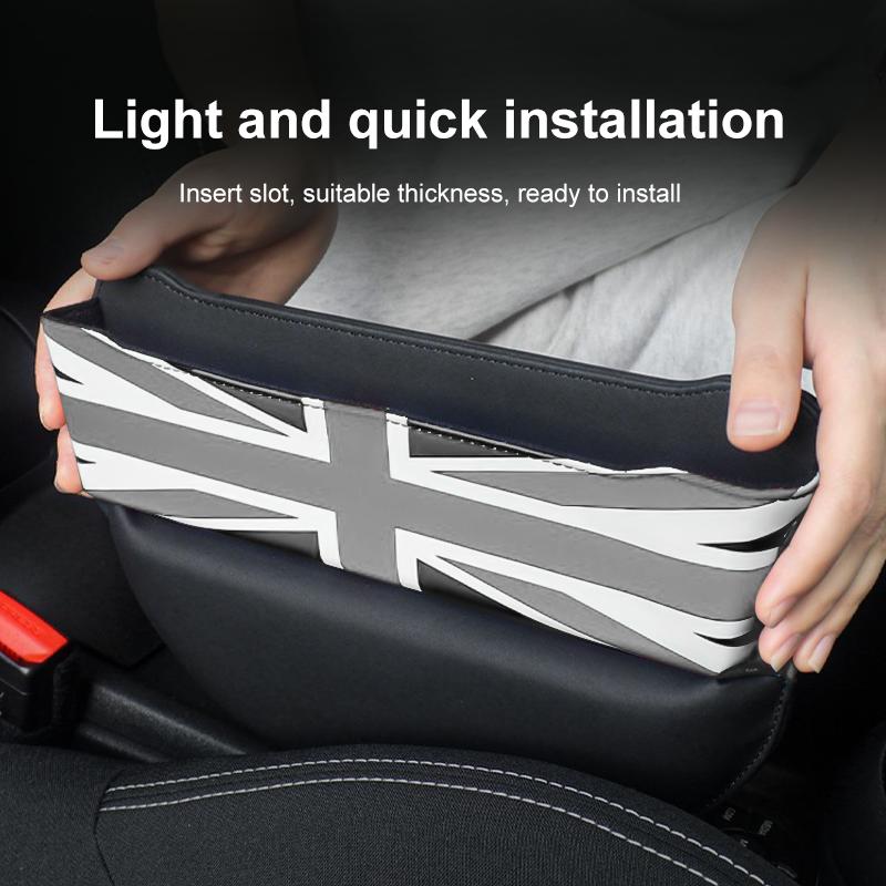 Car Seat Gap Anti-Leak Storage Bags Pocket For Mini Cooper F56 F55 F54 F60 R56 R56 R60 U25 Clubman Countryman Car Accessories