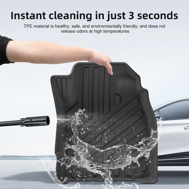 MG3 RHD Car Floor Mats (2023-2025), TPE Material