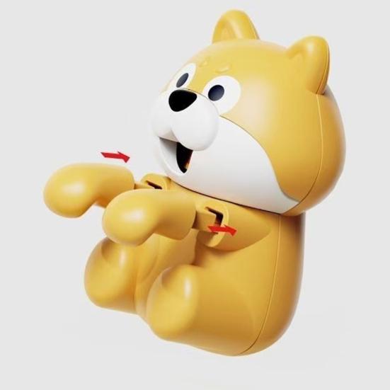 Cute Cat Dog Mini Handheld Fan Portable USB Food Cooling Fan for Toddle Noodles Desk